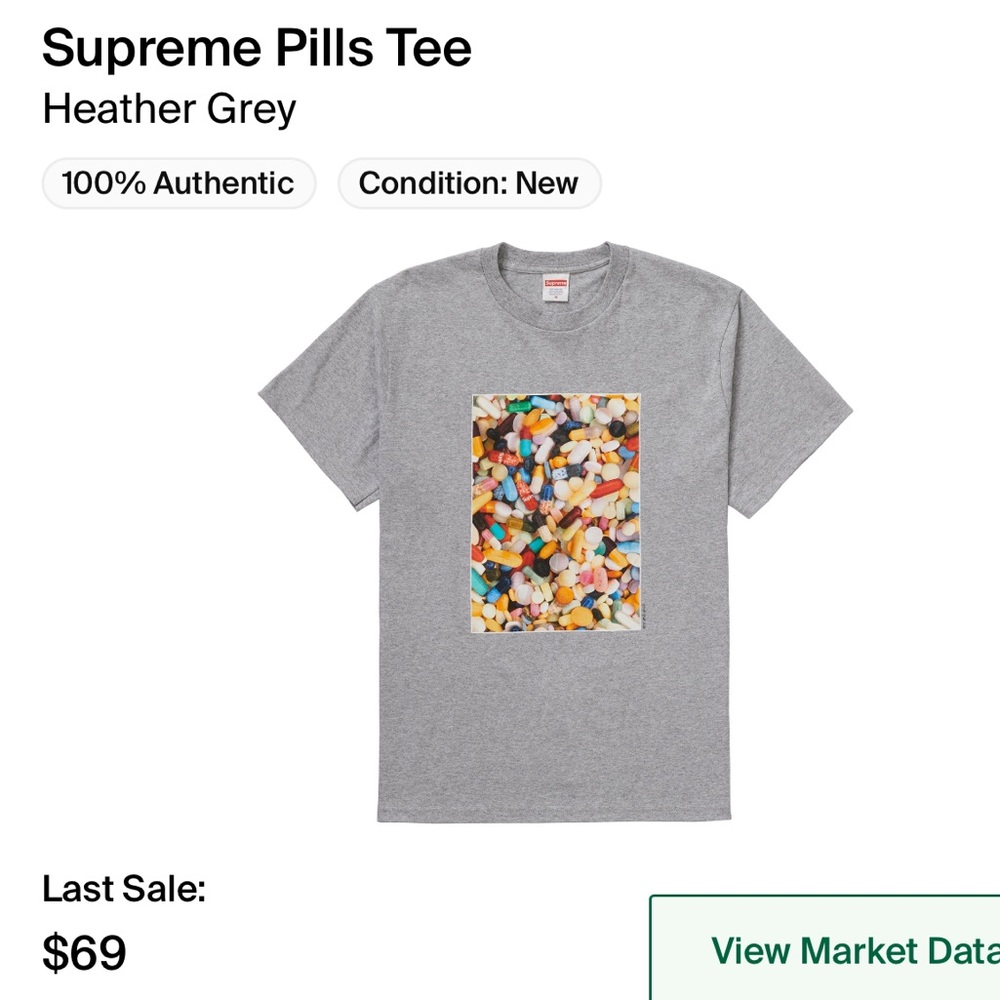 Supreme pills Tee